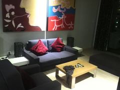 客厅-广州天美酒店公寓