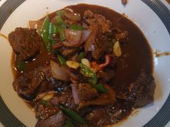 辣炒本地小公鸡-吕氏疙瘩汤·私家菜馆(慈云寺店)