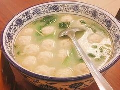 小白菜丸子汤-小土豆北方菜馆(文慧园店)