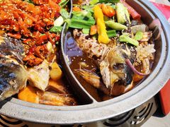 -集草轩·重庆麻辣烤鱼(西湖道店)