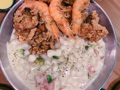 必点炸鸡翅配年糕-HOTISLAND海鸡岛·韩国料理(江南西店)