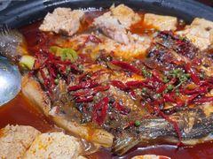 -探鱼·鲜青椒爽麻烤鱼(天河优托邦店)