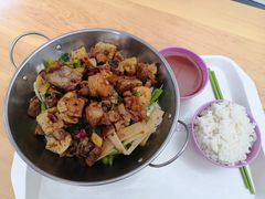 干锅鸡-清华澜园教工餐厅