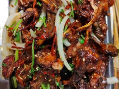 炒鸡架-勃利地摊·勃立小串烧烤