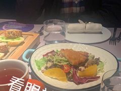 鲜橙鸡肉芝麻菜沙拉-浮游·云巅派对西餐厅(鼓岭旅游度假区店)