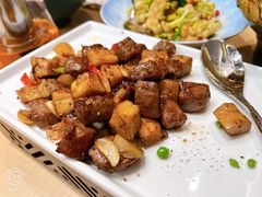 杏鲍菇牛肉粒-海泰食府·新鲁菜·家宴(总部基地店)