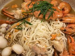膏蟹拌面-十面欢腾·海鲜面·台式Bistro(长乐路店)