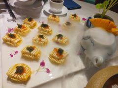香芒鹅肝海葡萄-山泉公馆酒家(广州东站店)