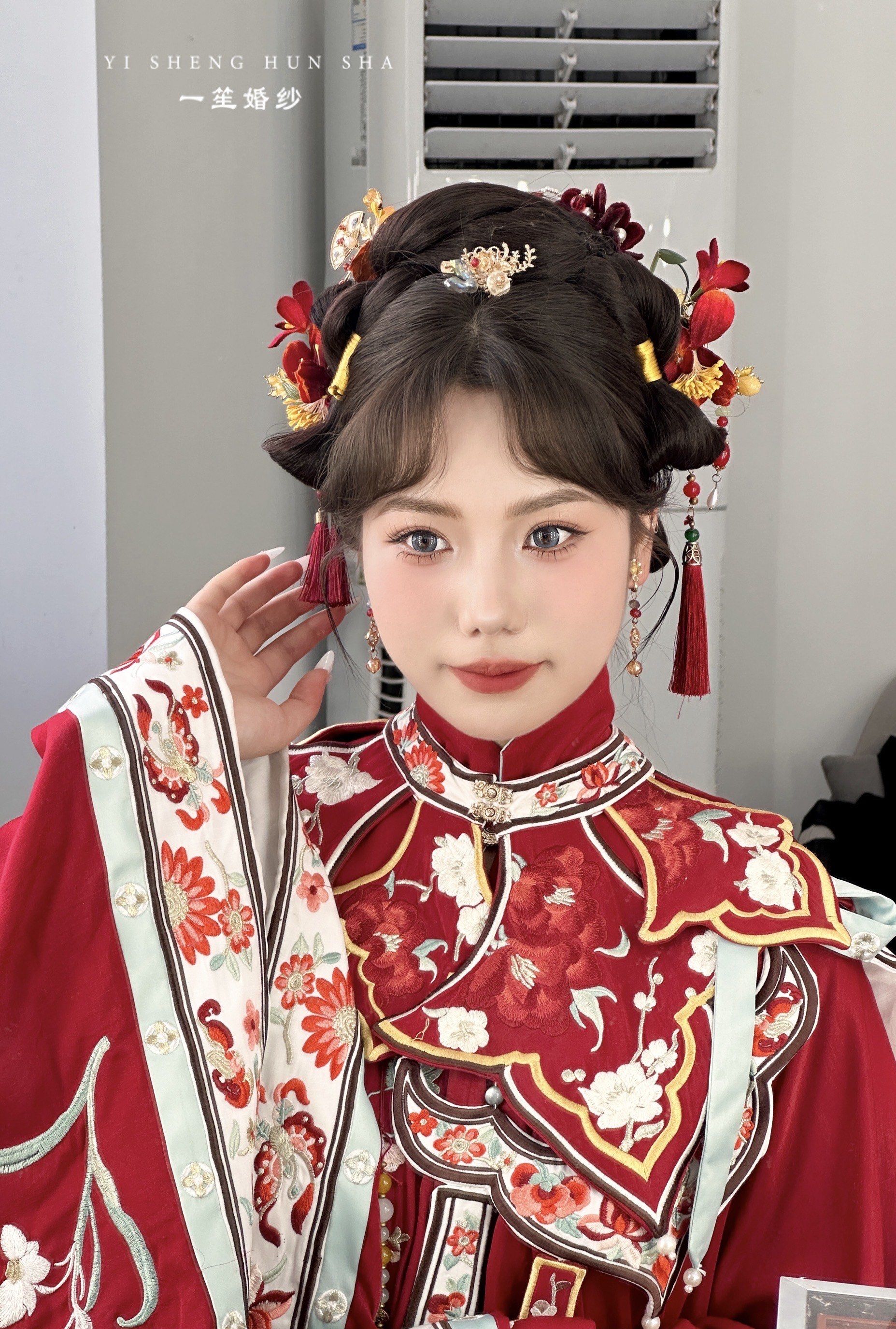 古风新娘造型记