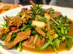 小炒黄牛肉-老海陵·泰州菜(图书馆店)
