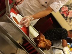 师傅现片鸭肉-北京全聚德(天安门店)