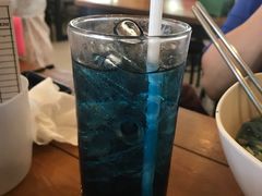 -蝶豆花蓝面条