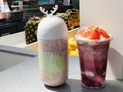 草莓雪顶-Jazcu珍仕菓鲜榨果汁(西单大悦城店)