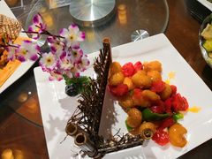 -东来菜馆•手抓海鲜家常菜•海鲜锅贴(鸽子窝店)