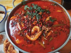 毛血旺-胖胖板凳面