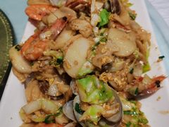 海鲜炒年糕-金海湾海鲜排档(朱家尖店)
