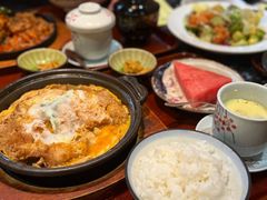 滑蛋猪排饭-蘭·日本料理铁板烧(碧云路店)