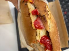 黑松露风味鸡肉法棍三明治-星巴克(北京长安商场店)