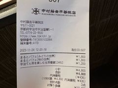 -中村藤吉(平等院店 )
