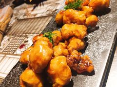 雪花糖醋里脊-绿茶餐厅(汇悦大融城店)