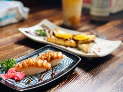 火炙蟹柳手握-小川洋风料理(汉街店)