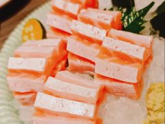 三文鱼腩刺身-炙柒Sekinana·精致日料(合生汇店)