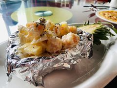 鳳梨明蝦球-一家亲台菜餐厅(银塘中路店)
