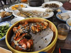 -七的湖·晚芳亭·阳澄湖农家菜·大闸蟹(莲花岛店)