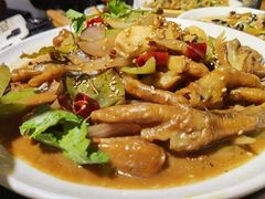 爆炒鸡爪-二道木烤羊腿(桃花潭店)