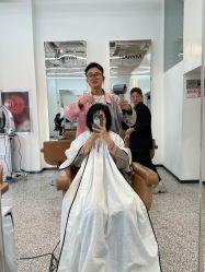 -I+造型烫发染发