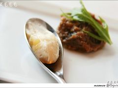前前菜里的“带子泥”&nbsp;别致的口感-Caprice(香港四季酒店)