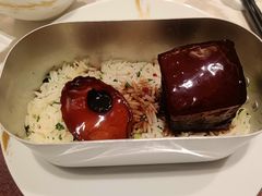 红焖土猪肉鮰鱼菜饭-海味观(老西门店)