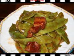 16肉焖油豆角-向阳屯食村