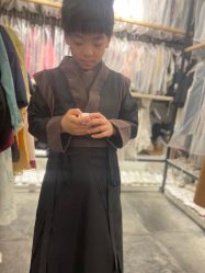-海岸风光儿童摄影