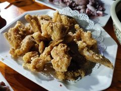 椒盐豆腐鱼-北港方记海鲜楼·海景餐厅