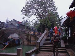 雨中的双桥-周庄古镇景区-双桥