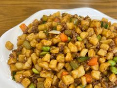 肉炒疙瘩-老回回饺子馆(海洋馆店)