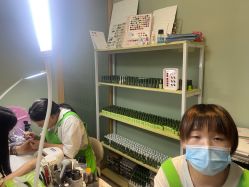 -孔雀手美甲美睫护理