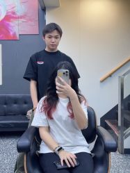 -藤野造型专业烫染接发