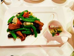 碧绿炒双脆-广州塔晖粤轩中餐厅
