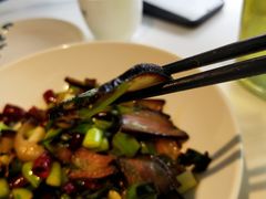 蒜苗炒水晶腊肉-花椒笑成都小馆(百脑汇店)