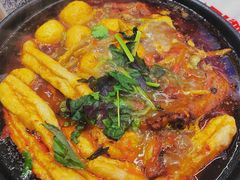螺蛳鸭掌煲-金多鱼大排档·烤鱼·烧烤·宵夜(江南水都店)