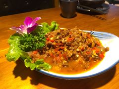 招牌蒜香牛肉-觅山云南菜(泊富ICITY店)