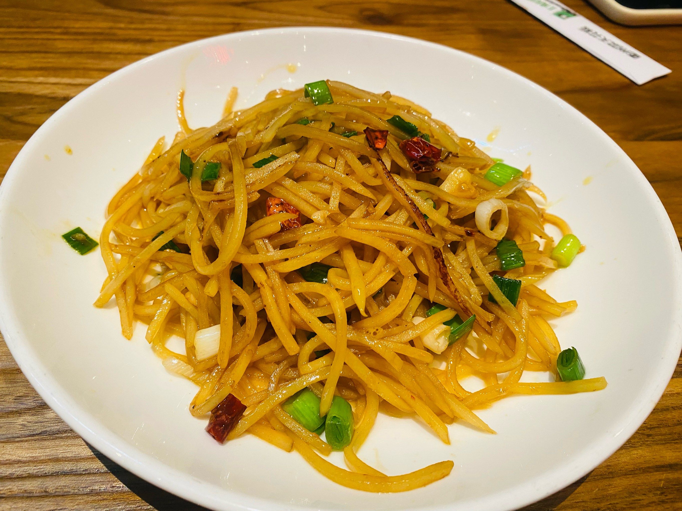 唇齿留香的酸辣土豆丝