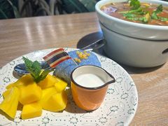 曼谷椰香芒果糯米饭-长勺子东南亚(街道口店)