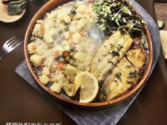 烤鲷鱼配中东小米饭-ALAMEEN阿拉伯餐厅(三里屯店)