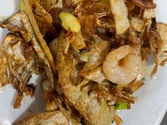 煎笋脯干贝炒虾仁-旧款宁波饭店(华敏世纪广场店)