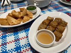 炸粿肉拼肉卷-陈鹏鹏潮汕菜(欢乐海岸 海边景观店)
