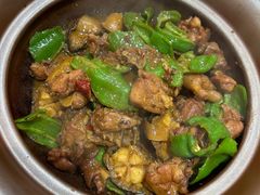 鲍鱼炒鸡-品味居·首店·大连鲜活海鲜大连菜(东港店)