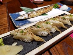 火炙左口魚裙邊壽司-築鳥日本料理(黑沙环店)